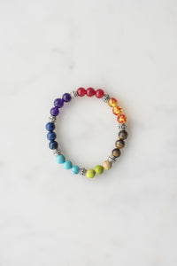 Chakra-Armband aus Marmor