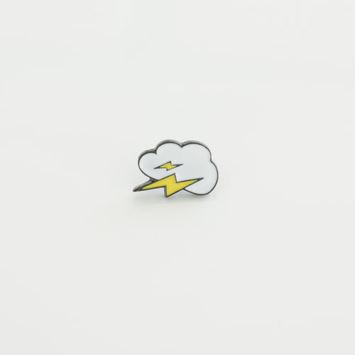 Lightning Hard Enamel Lapel Pin