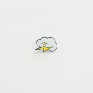 Lightning Hard Enamel Lapel Pin